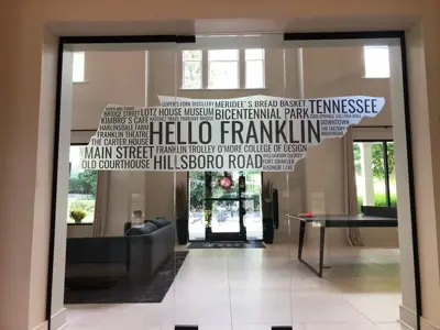 Interior Signage Photo